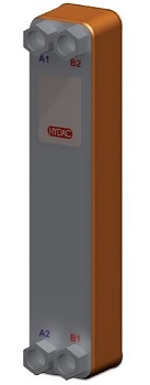 Паяный теплообменник HYDAC HEX S615-10
